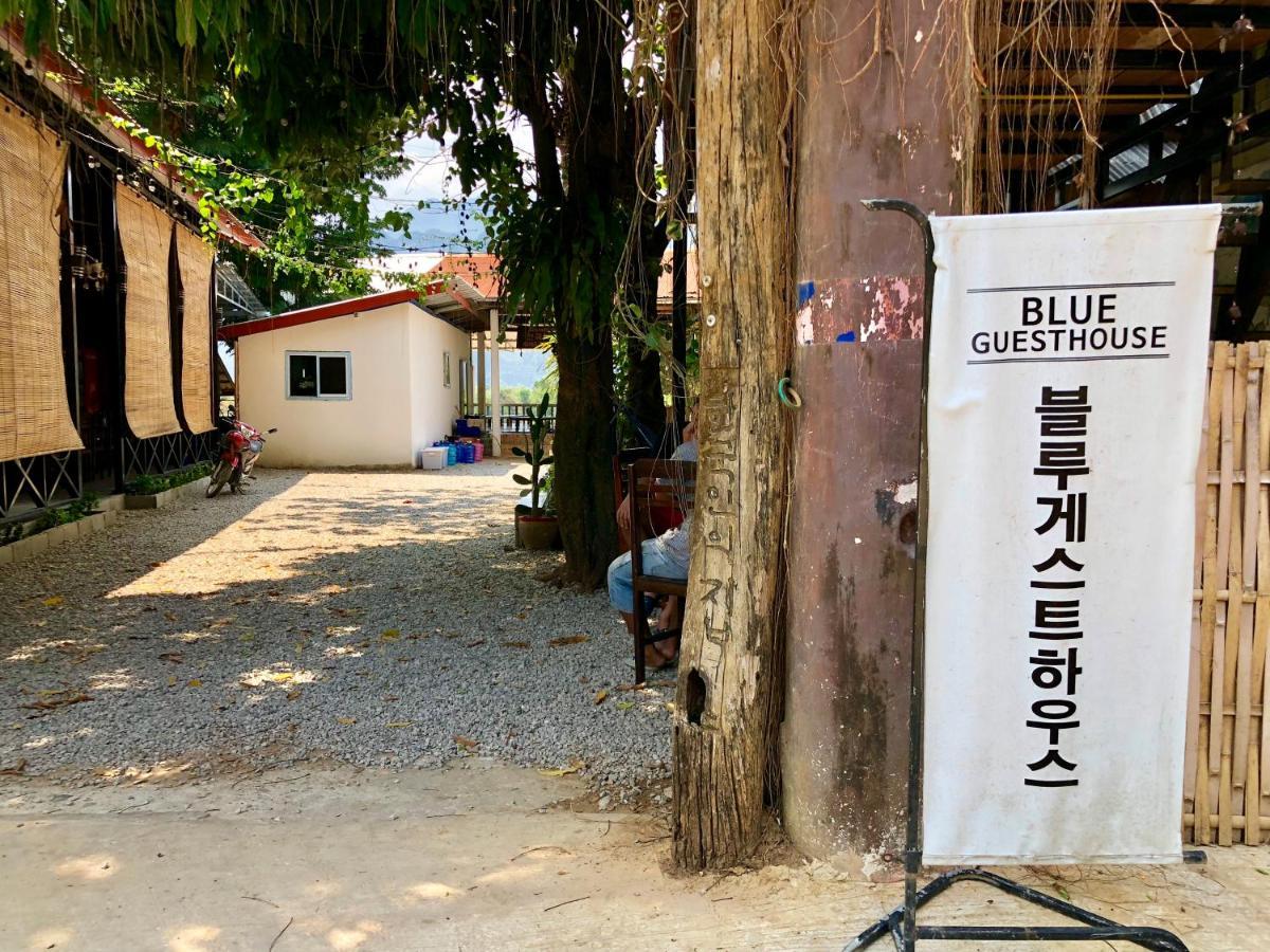 Blue guesthouse Vang Vieng Extérieur photo