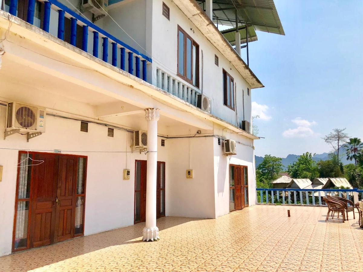 Blue guesthouse Vang Vieng Extérieur photo